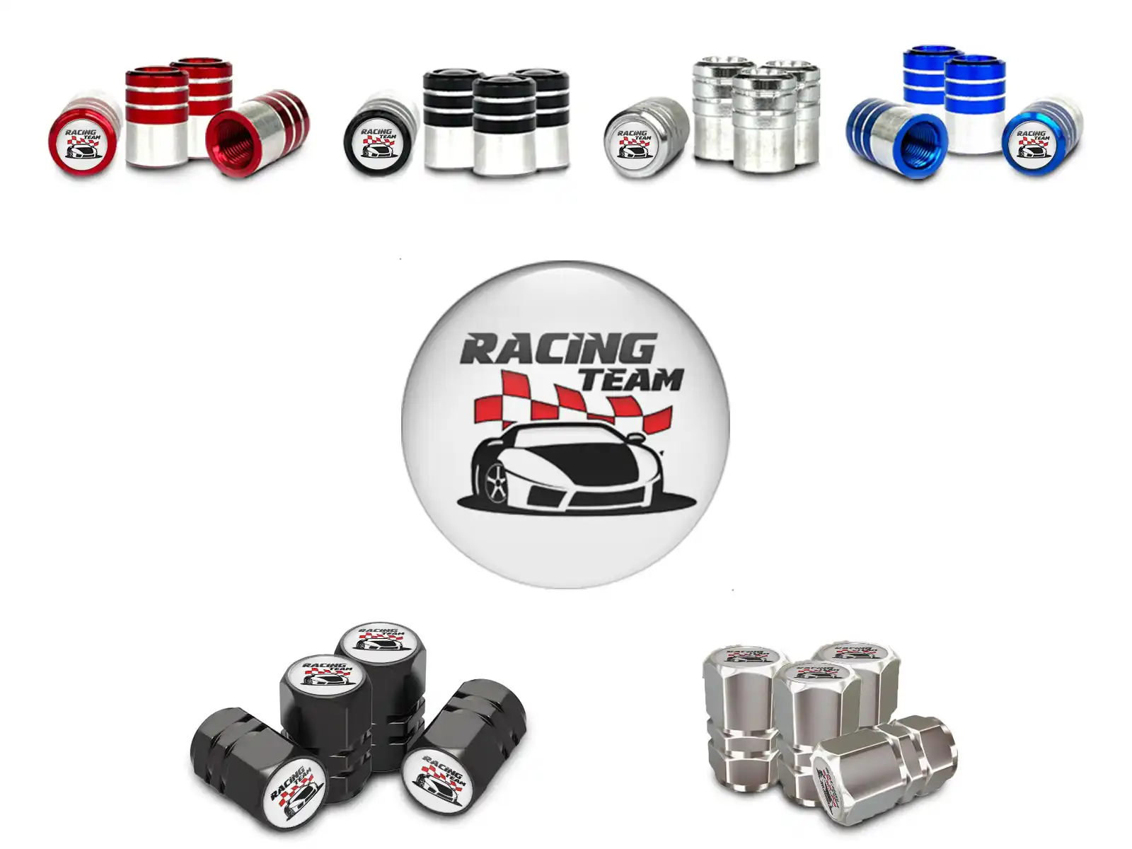 Tire Valve Stem Caps for Cars Modern Look